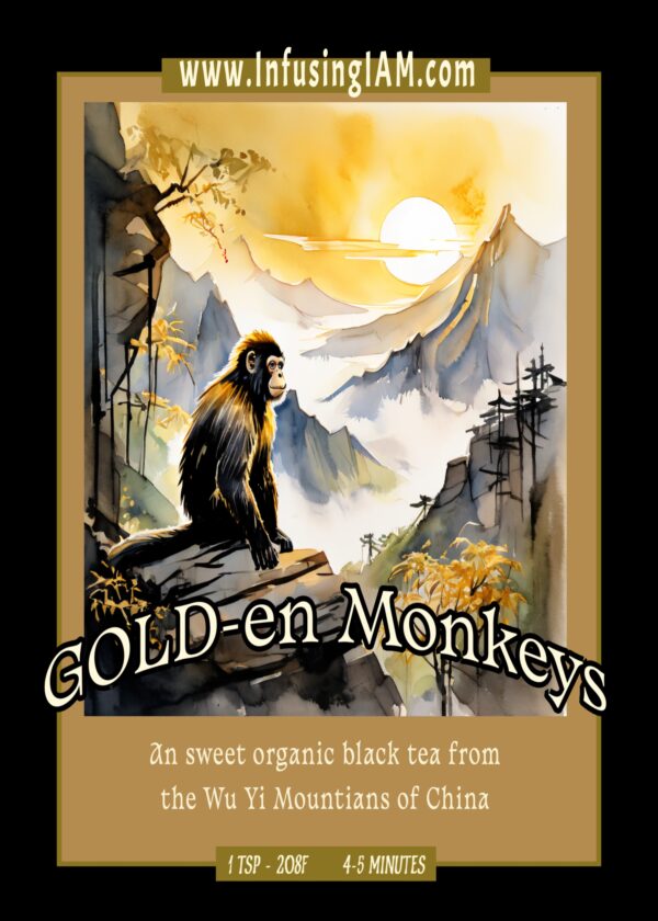 Golden Monkeys tea Wu Yi Mountains